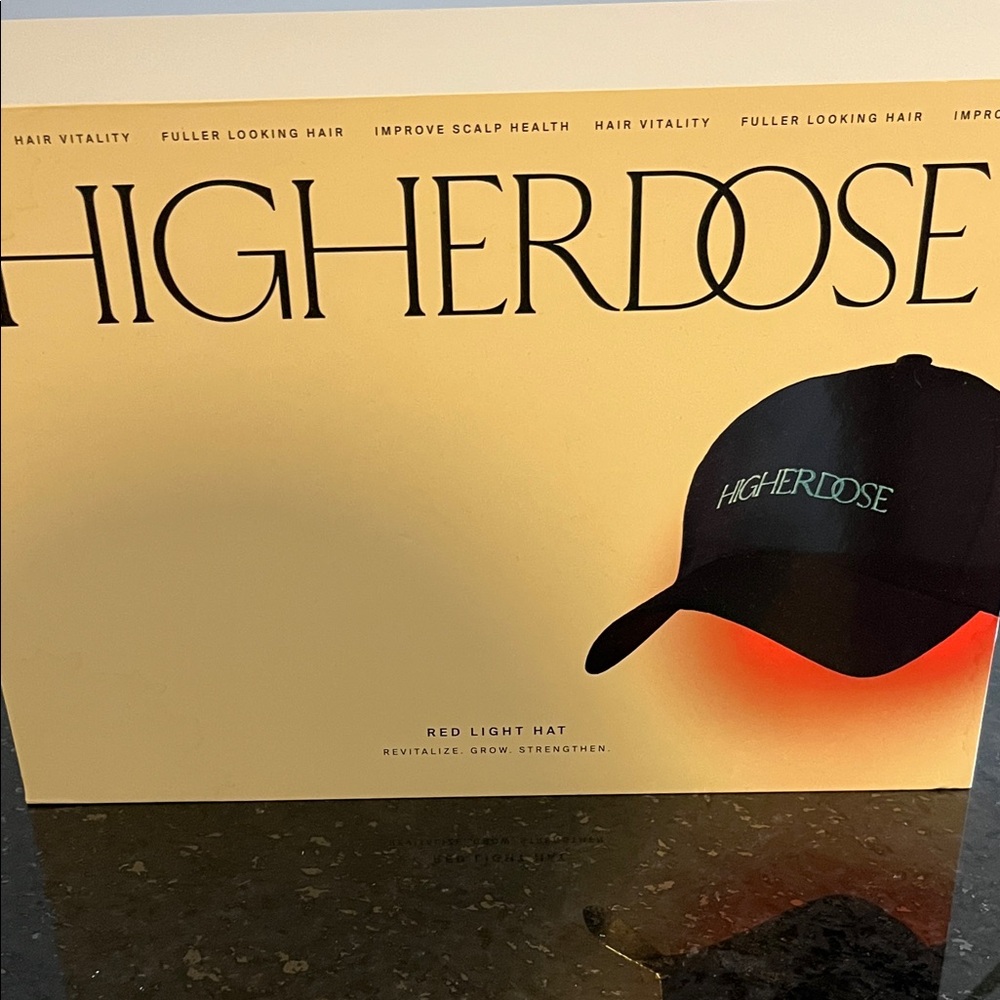 Red Light Hat - Black